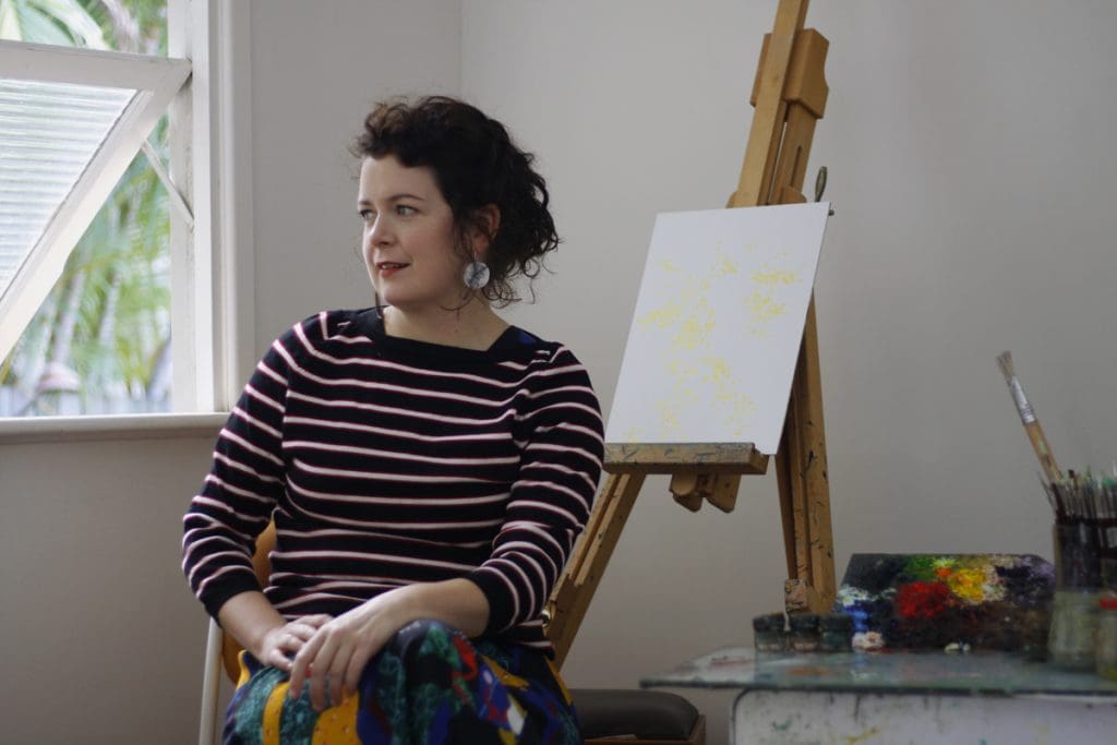 Artist portrait of Monica Rohan. Photography by Mitchell Donaldson