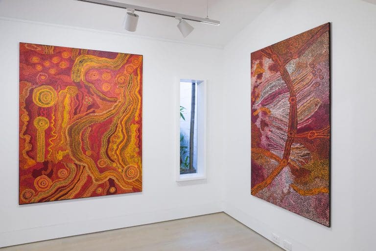 Installation view ‘Seven Sisters:Kungkarangkalpa’