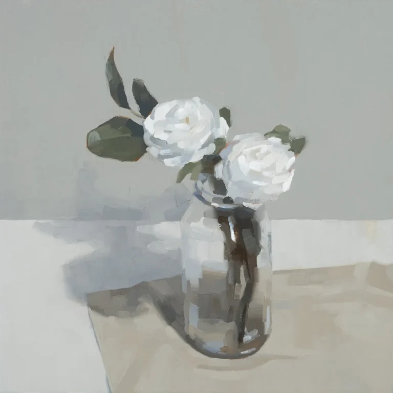 White flowers