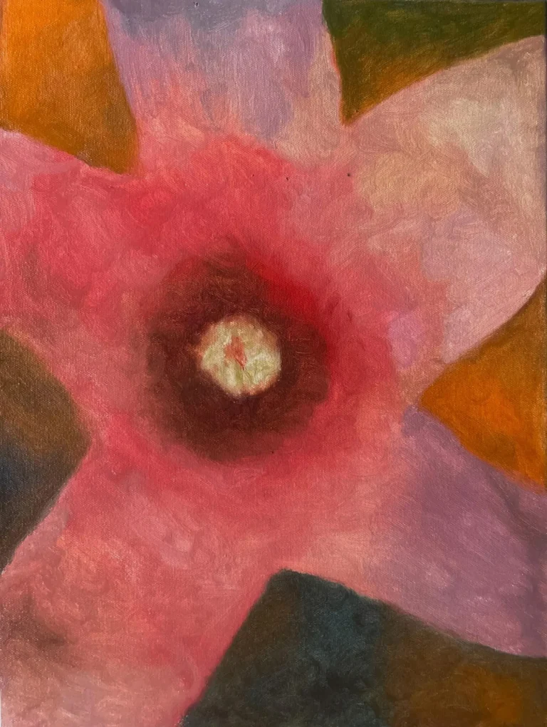 Pink flower from a tree