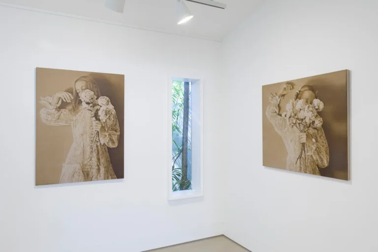 Installation view of ‘This night, this garden of light’
