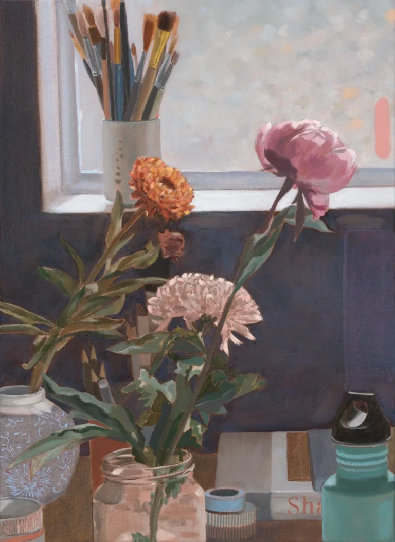 Still life with flower cuttings