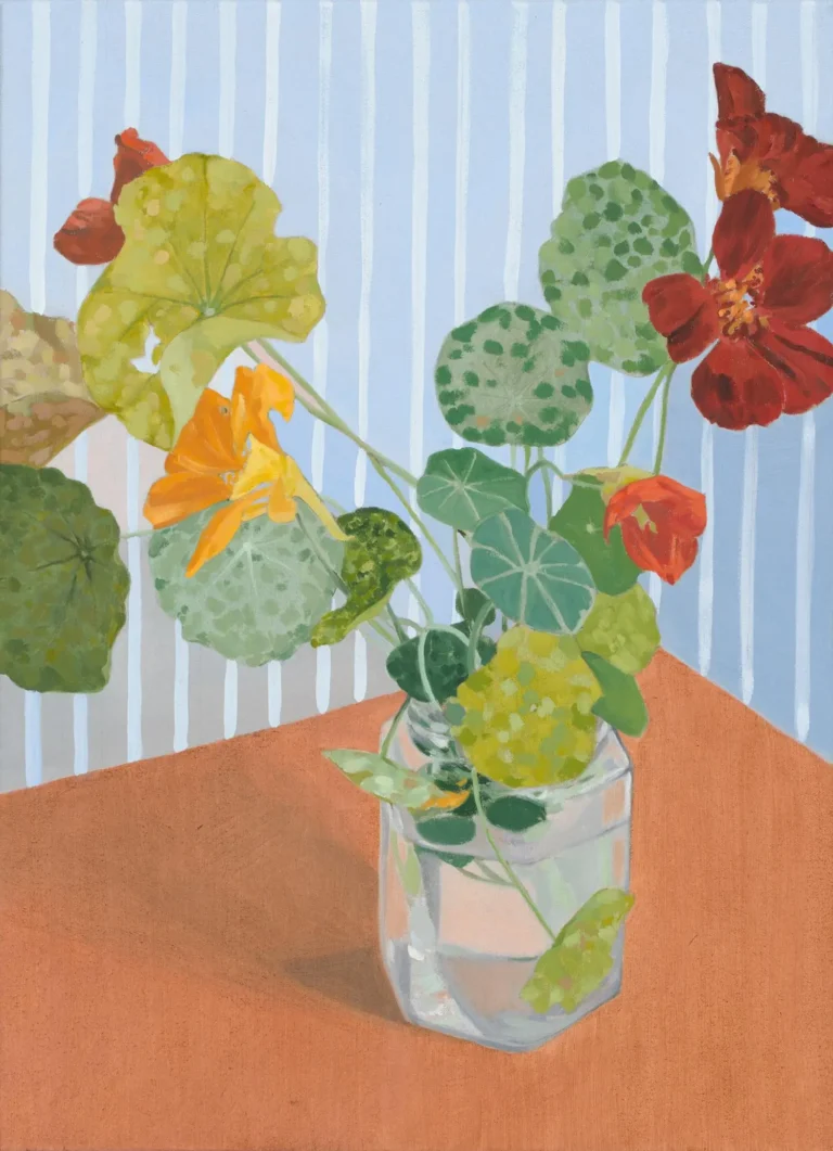 Riverbank nasturtiums