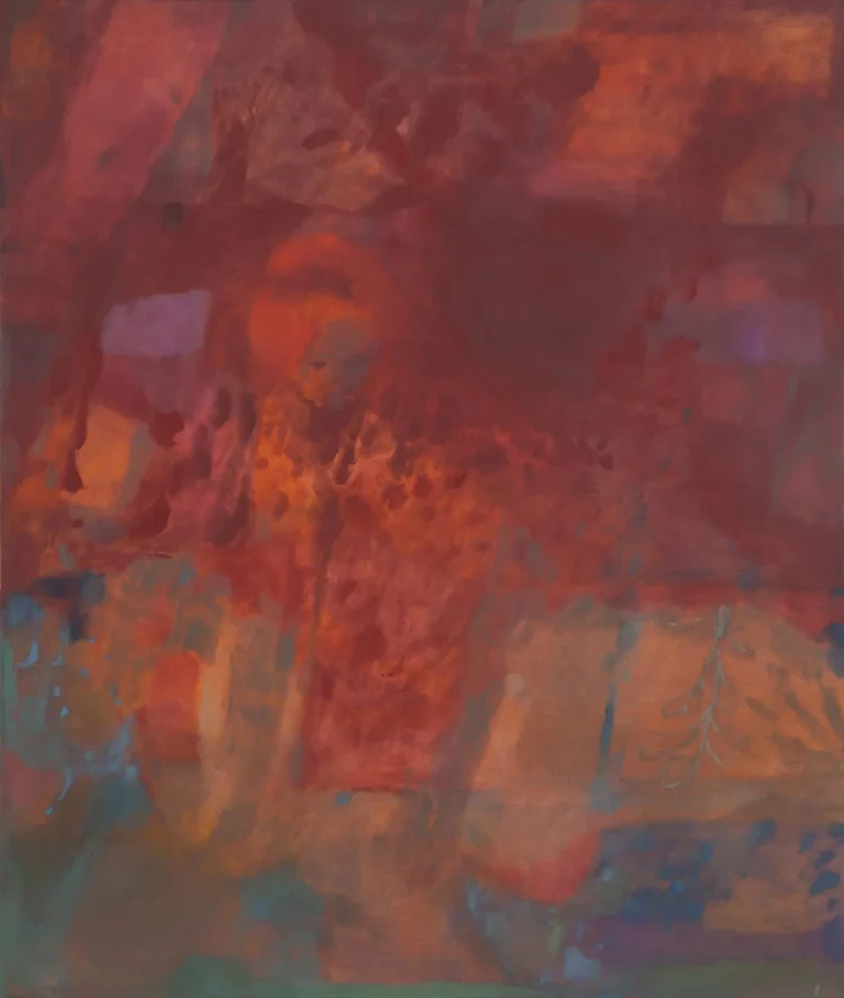 Red benevolent woman