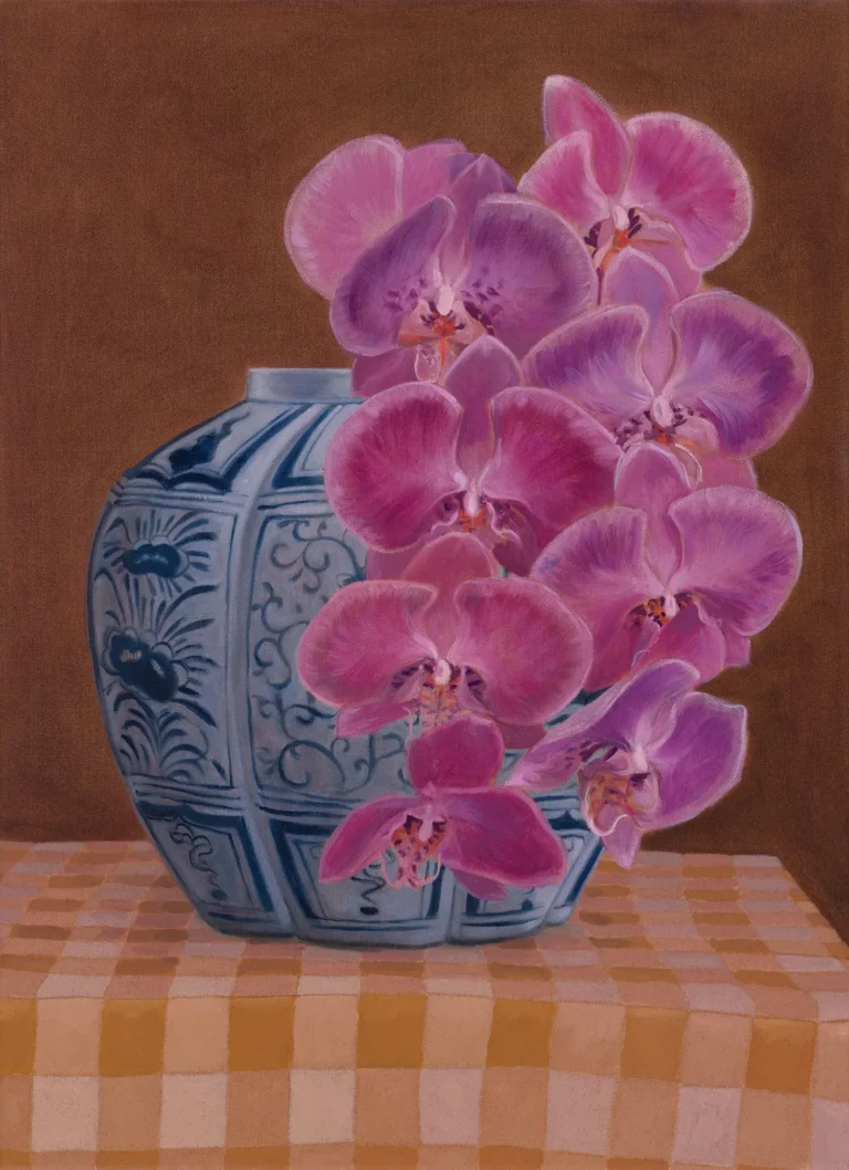 The scalloped vase