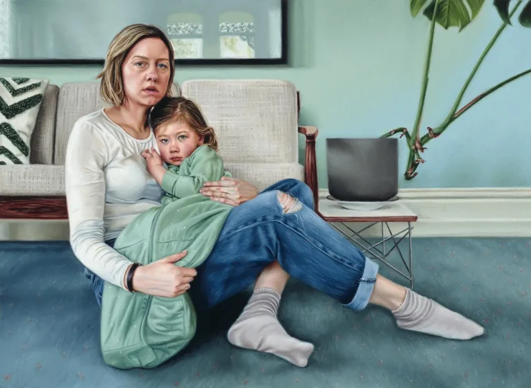 Self portrait with florence