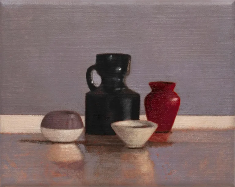 Composition with four objects