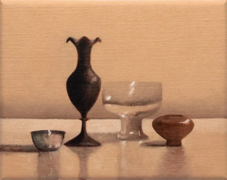 Still life with glass