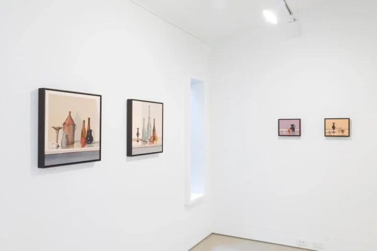 Installation view ‘silent form and slow time’
