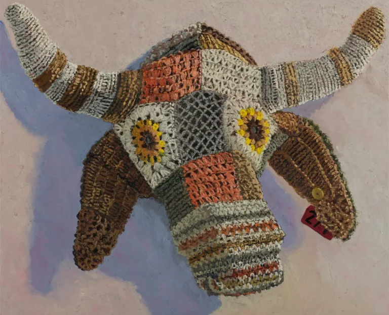 Crocheted cow, Ekka
