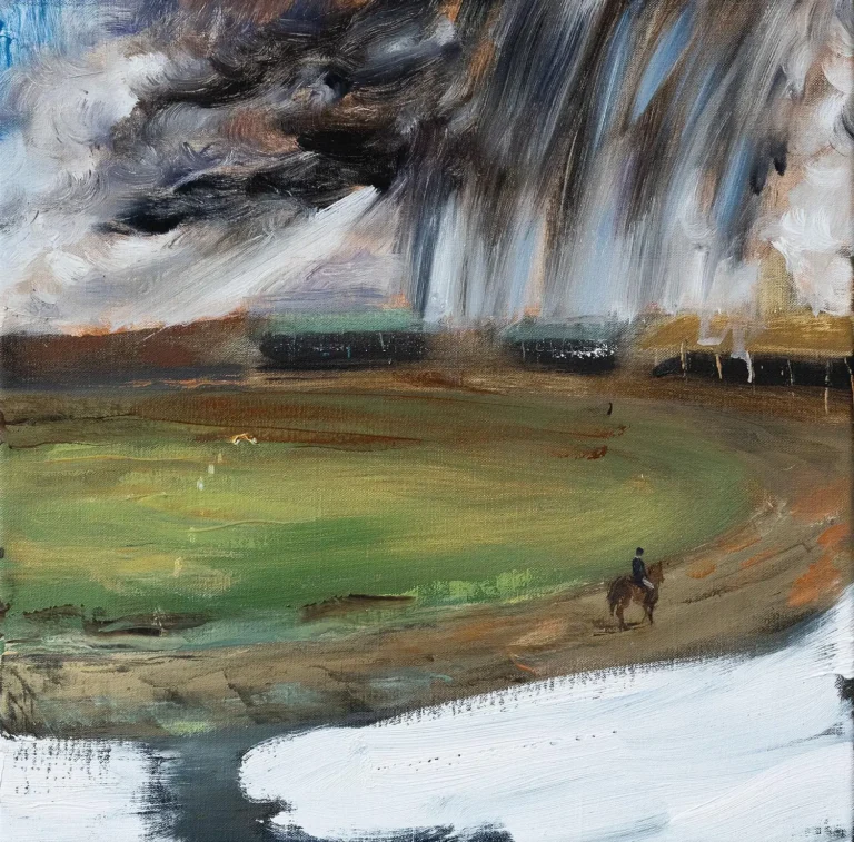 Constable’s rainstorm over the Brisbane Showgrounds