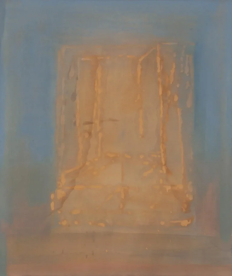 Glowing house structure
