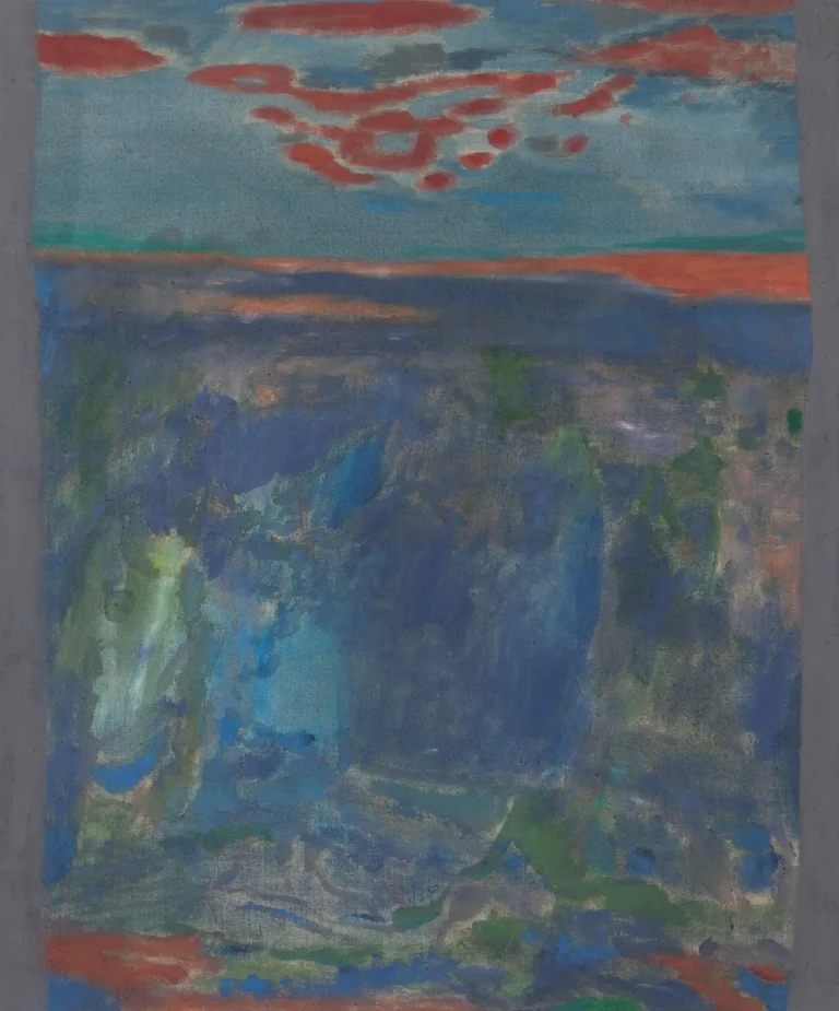 Small blue landscape