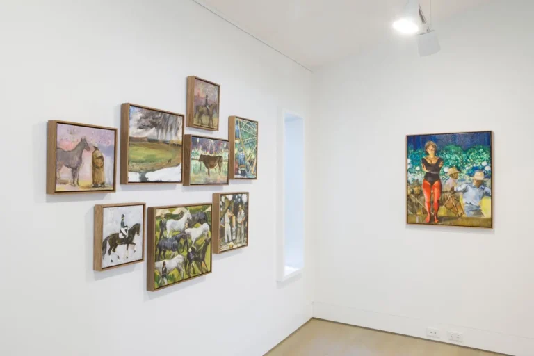 Installation view of ‘Arenas’
