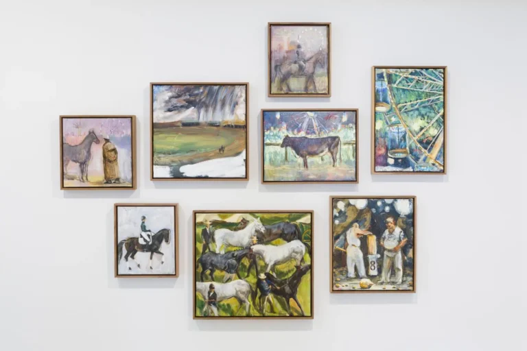 Installation view of ‘Arenas’