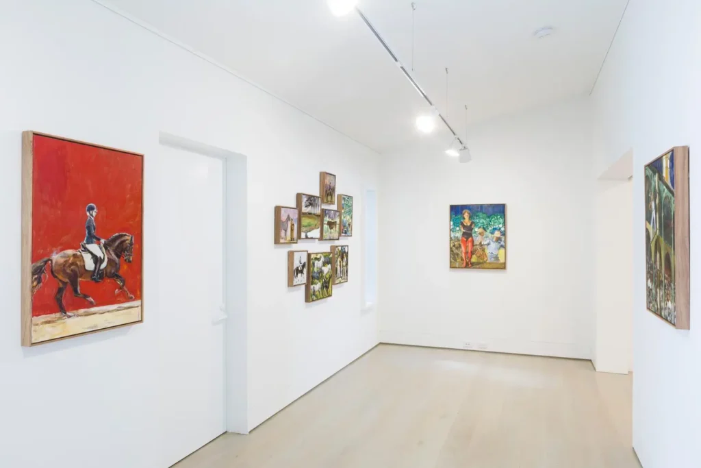 Installation view of ‘Arenas’