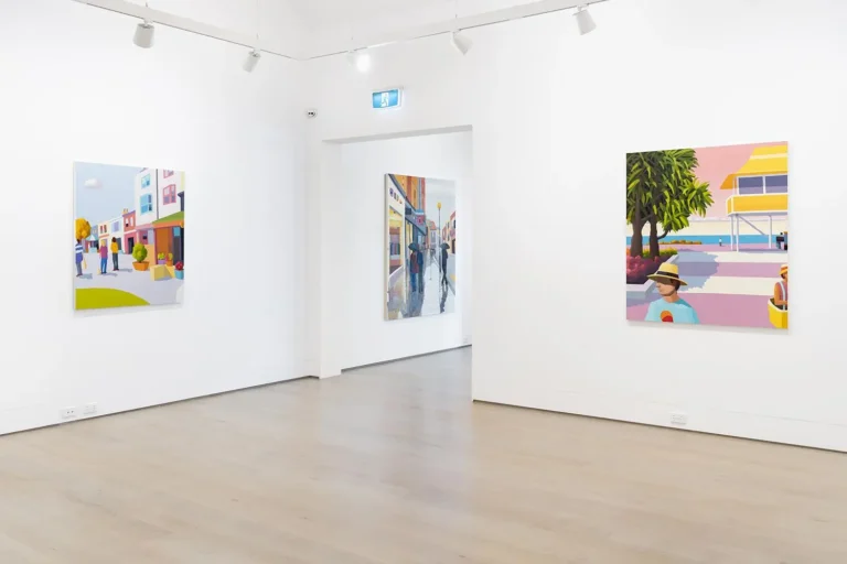 Installation view of ‘Duality’ by Michael Muir