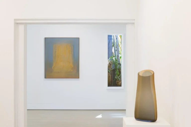 Installation view of ‘Paintings’ by Amber Wallis