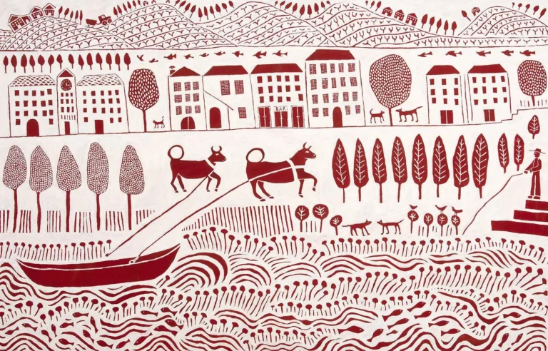 The Canal - hauling the harvest