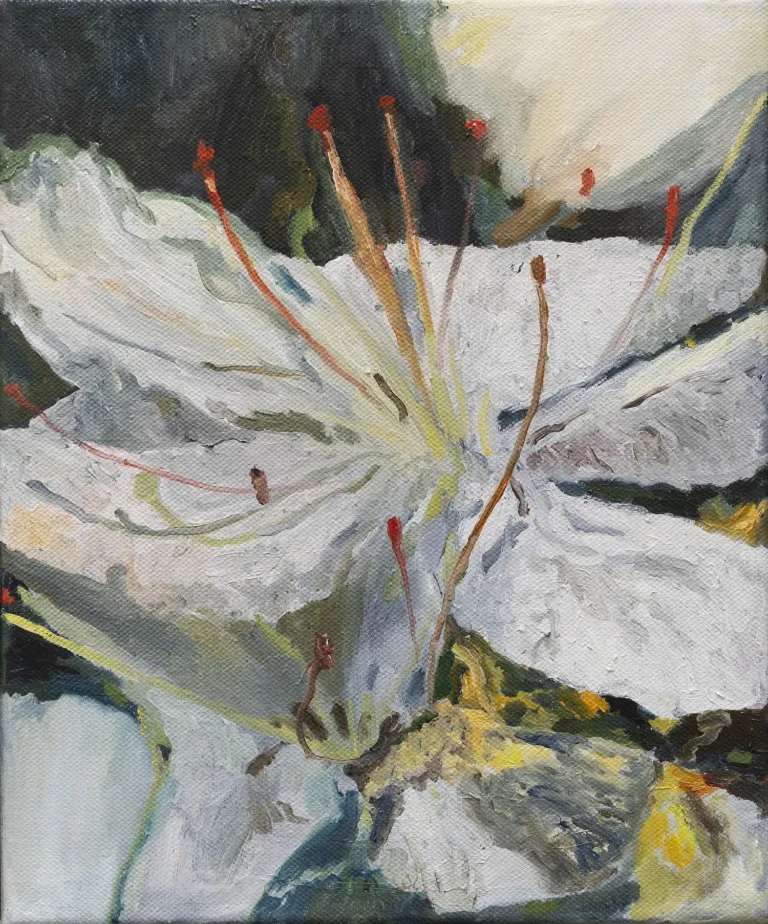 Crinkled flowers