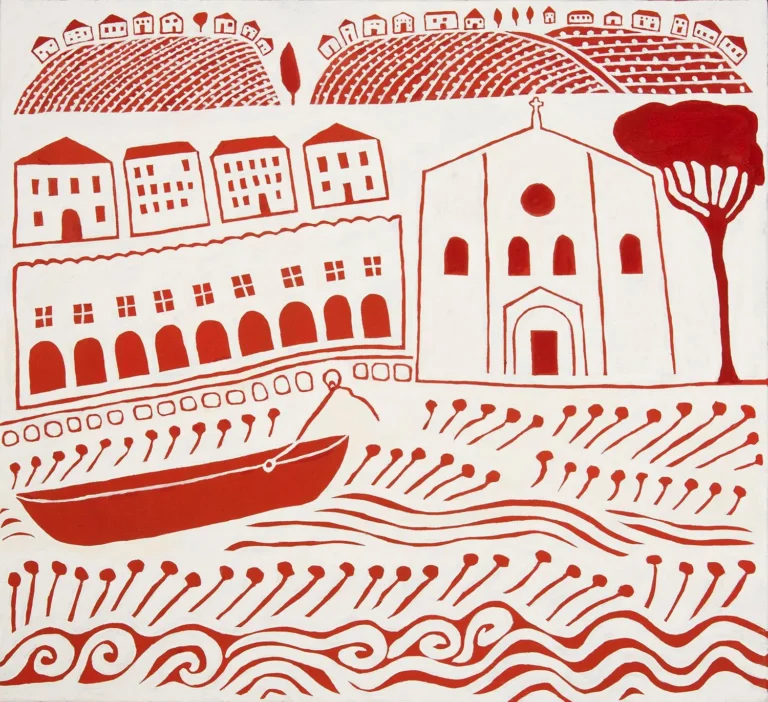 The canal – red