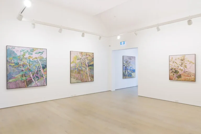 Installation view ‘New Paintings’