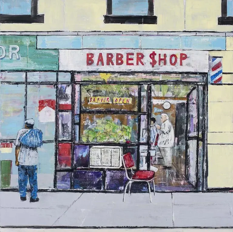 Barber shop East 27th N.Y.C.