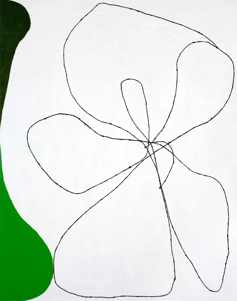 Flower (green orchid)