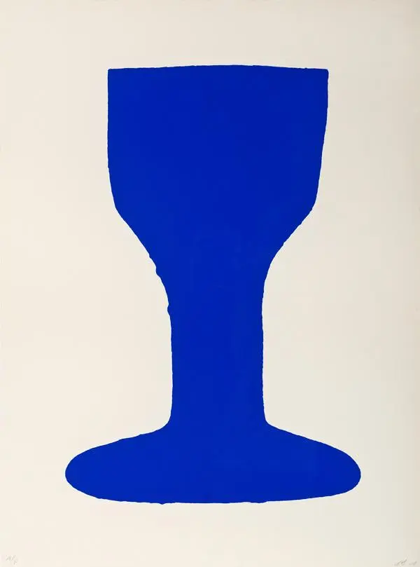 Blue glass