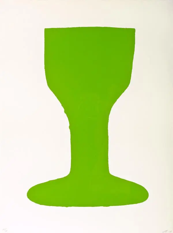 Green glass