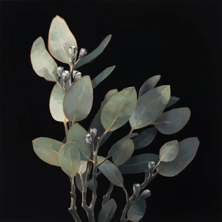 Grey leaves