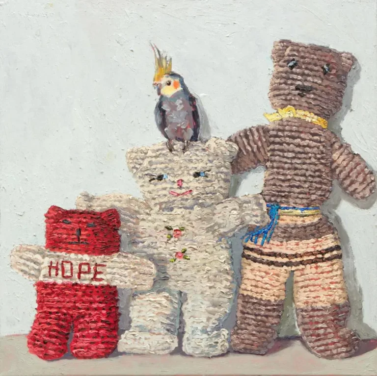 Cockatiel and care bears