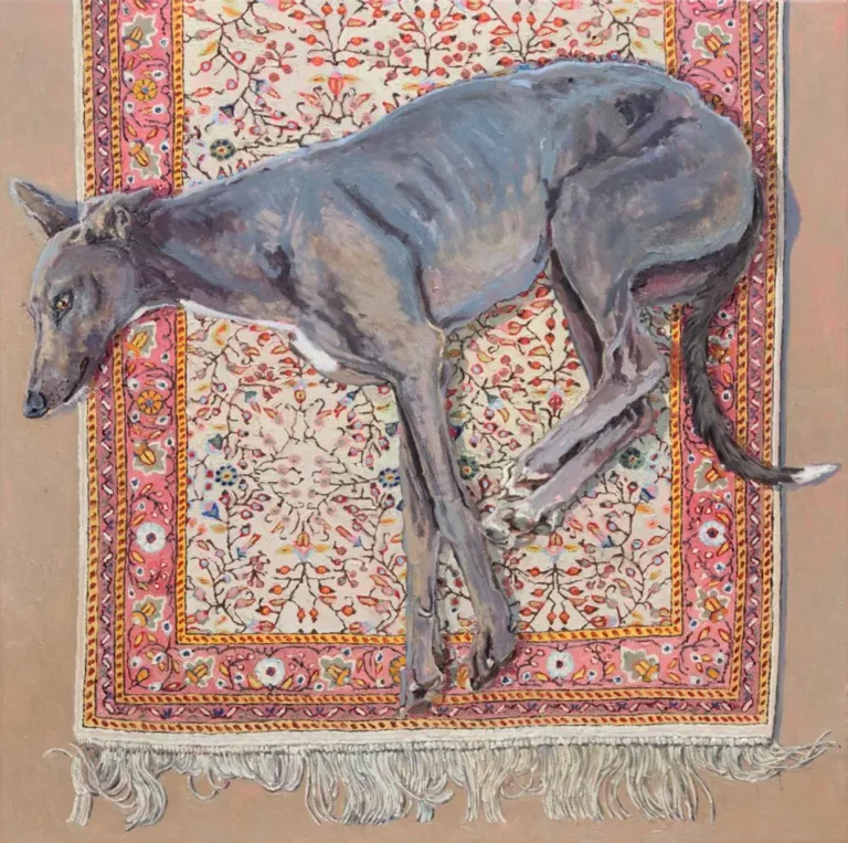 Reddy on Merrita’s rug