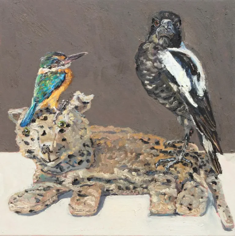 Tarzan, kingfisher and pyjama leopard