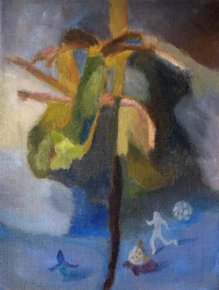 Green orchid