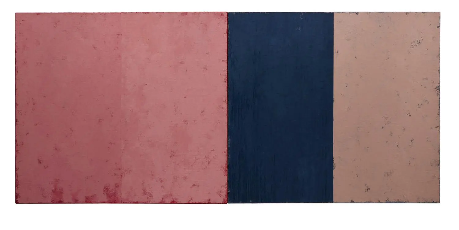 Blue wall painting