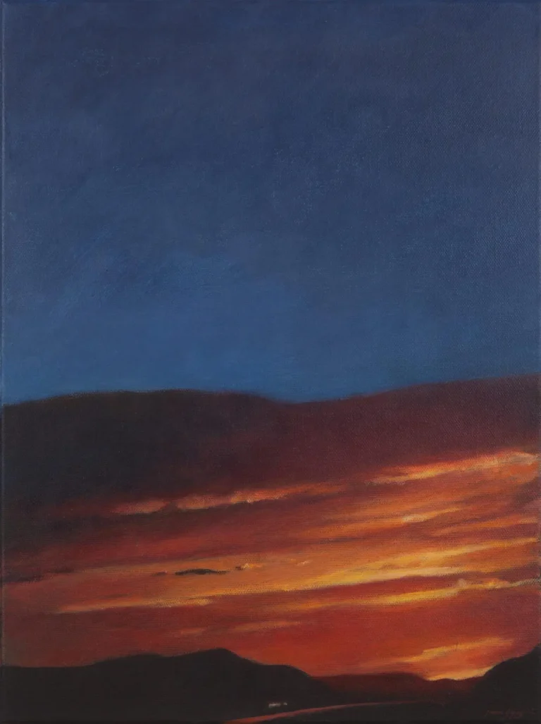 Looking West at Sunset II