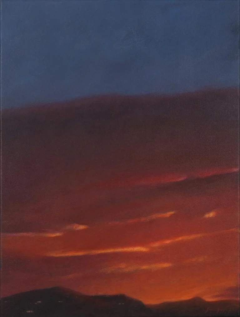 Looking West at Sunset I