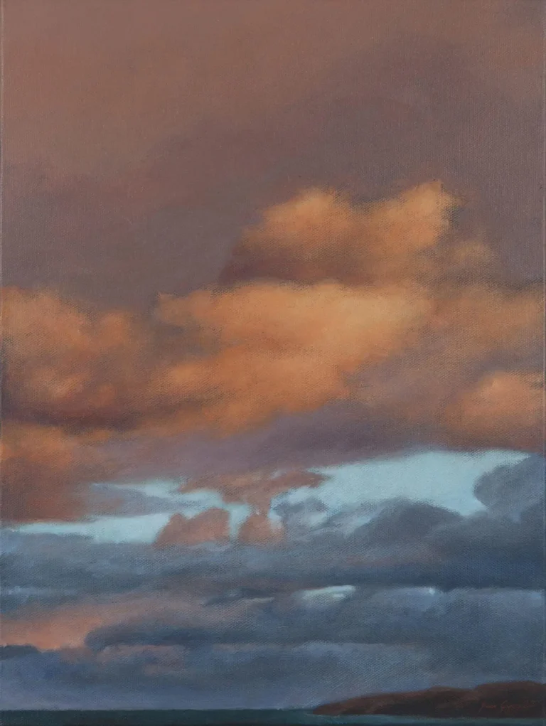Clouds above the sea