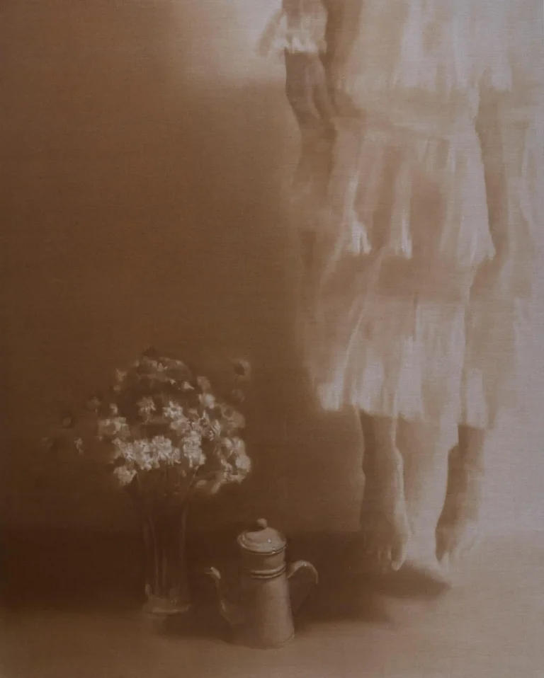 Untitled (coffee and daisies)