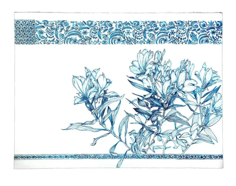 Blue almanac: Alstroemeria