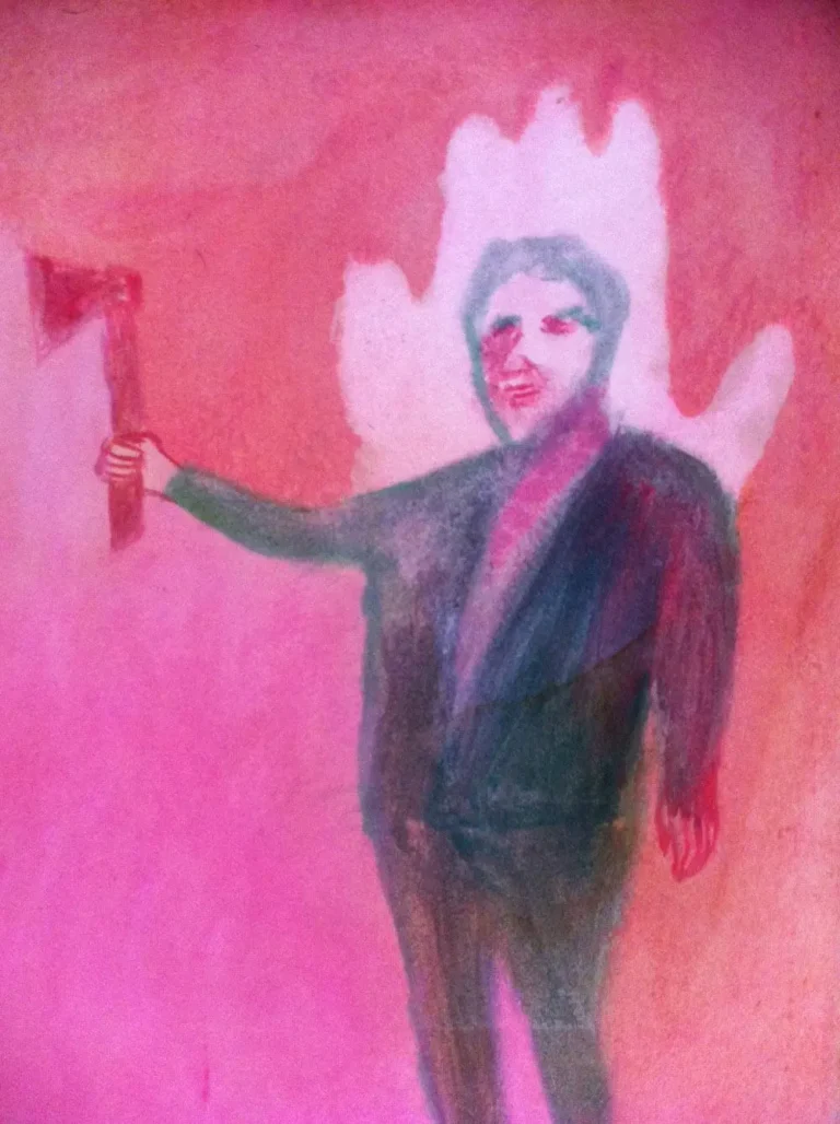 Man with axe