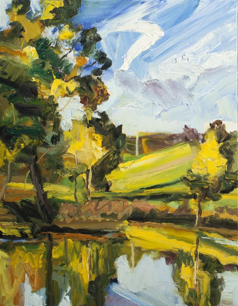 Afternoon by the lake