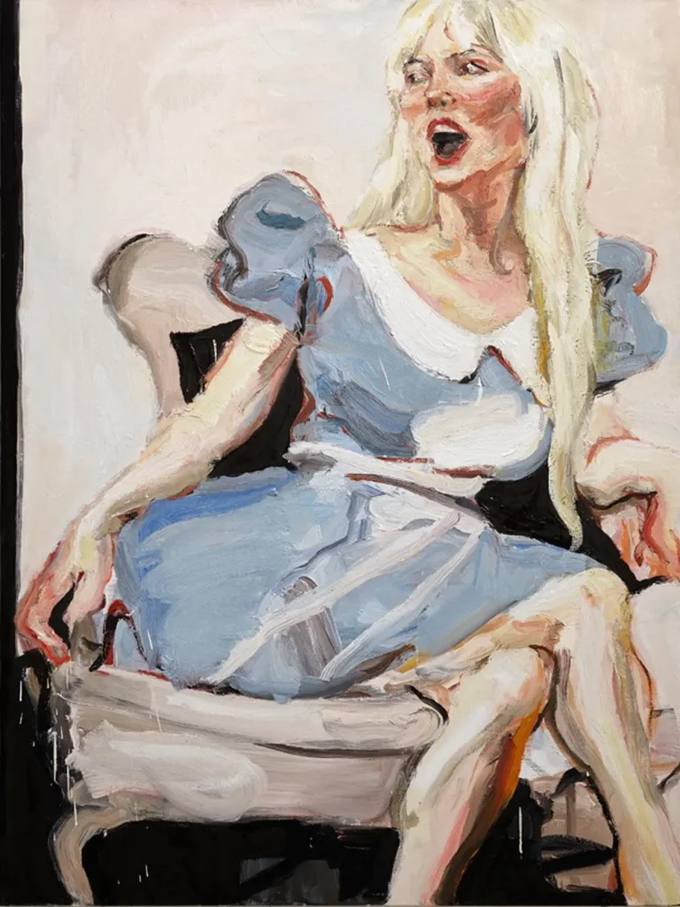 Woman in a chair