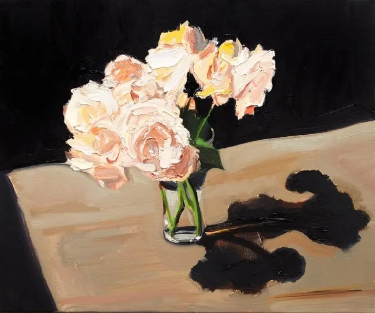 Flowers in the afternoon light
