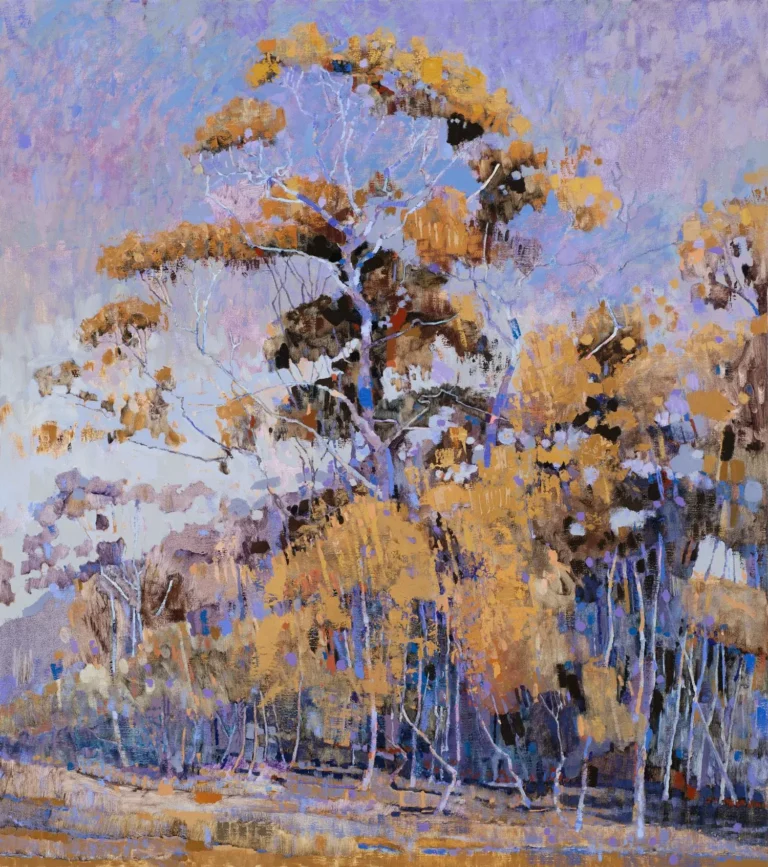 Woodland Eucalypts, violet