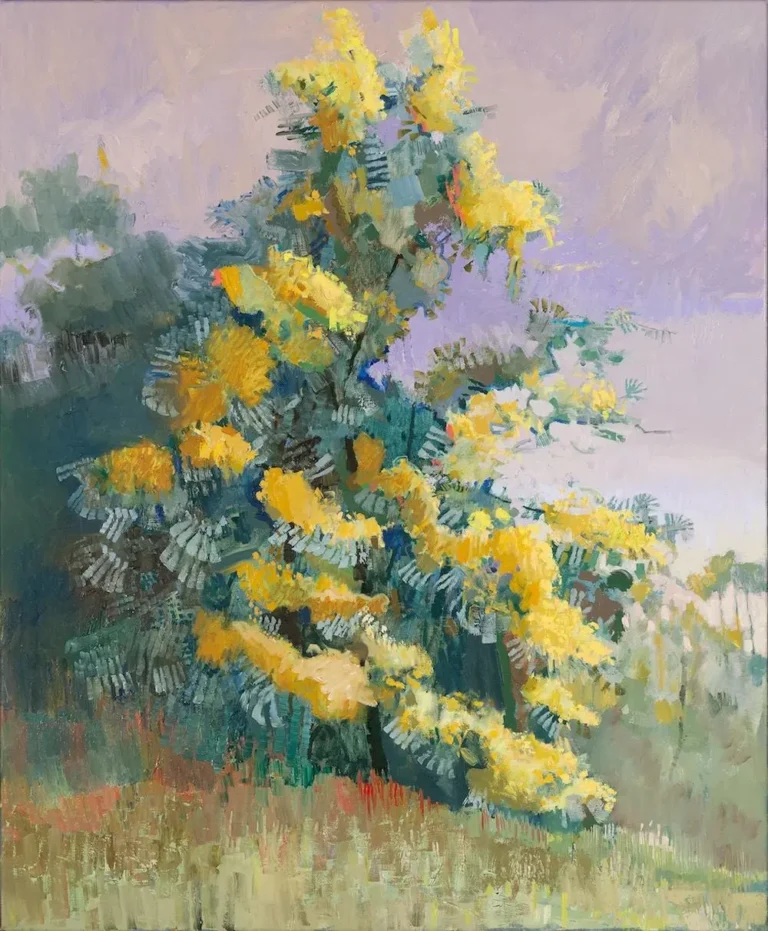 Wattle near Darebin Creek