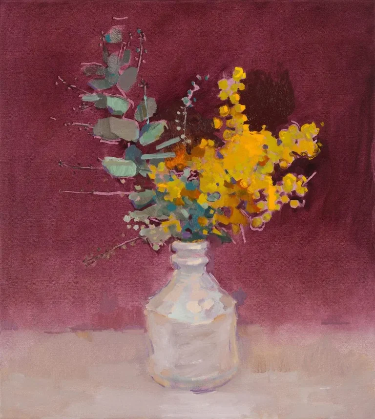 Wattle in a vase