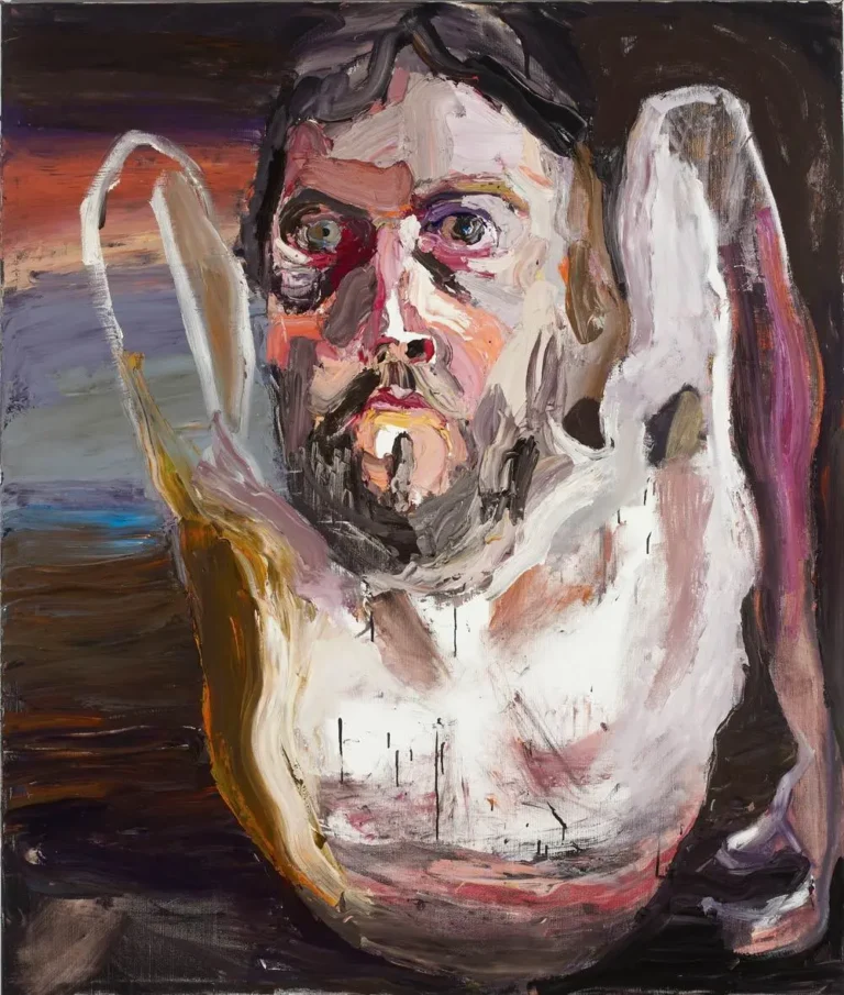 Self portrait on cold and flu tablets