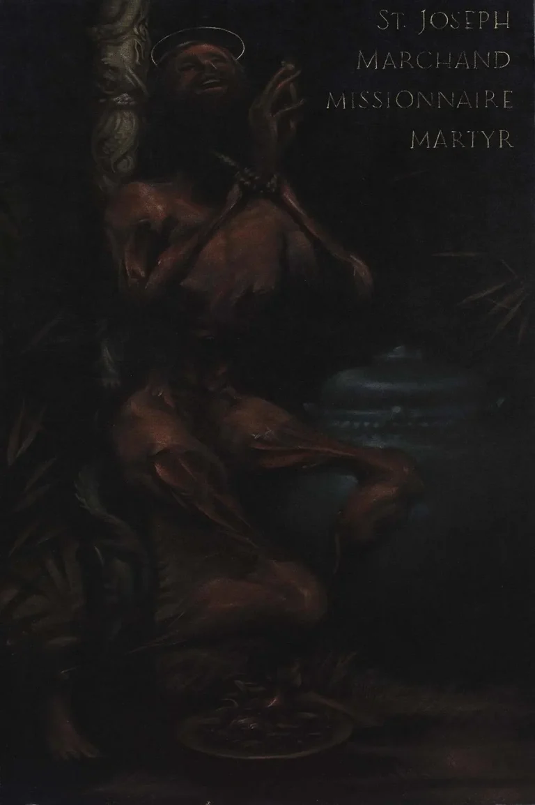 The martyrdom of St. Joseph Marchand, Missionary